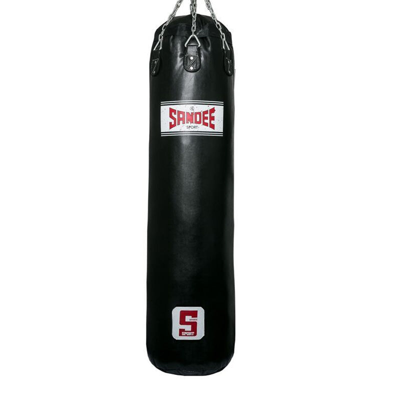 Sandee Sport - Synthetic Leather - Black - 5ft Punch Bag