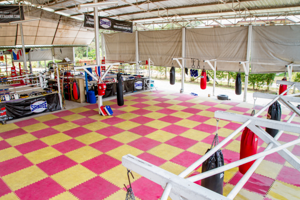 Training Area Sumalee Boxing Gym Phuket Thailand