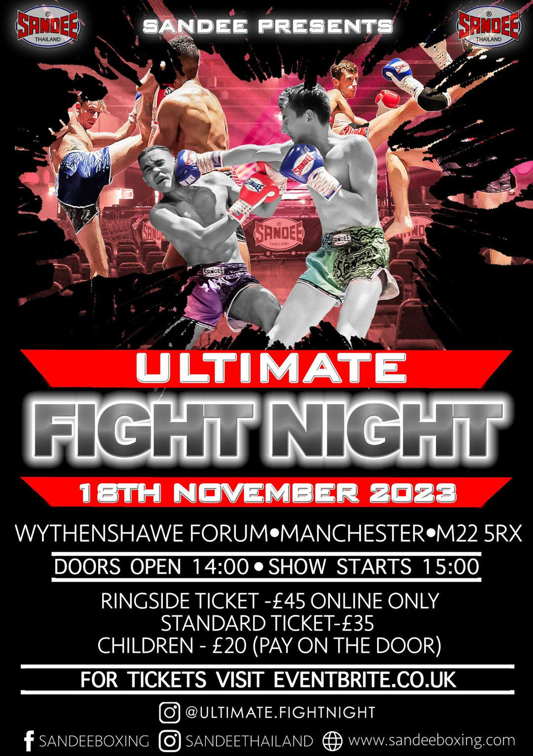 ULTIMATE FIGHT NIGHT - 18th November 2023