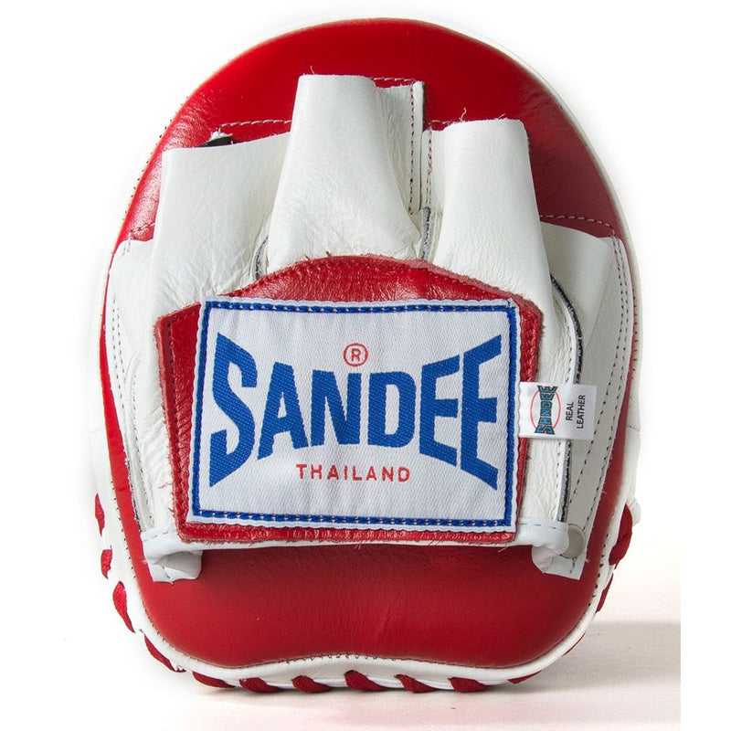 Mini Focus Mitts - Red & White