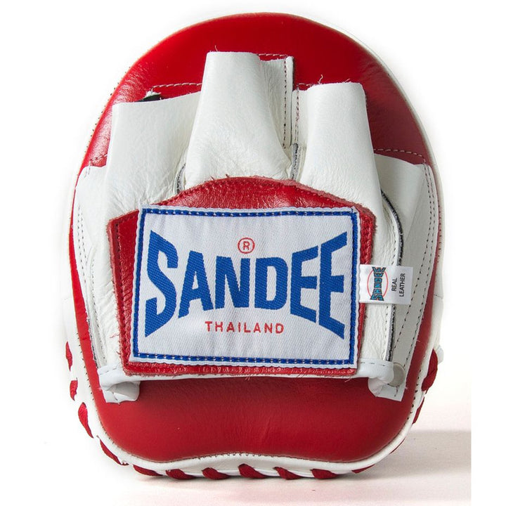 Mini Focus Mitts - Red & White