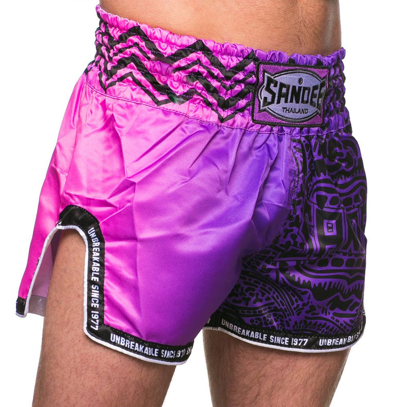 Thai Shorts Warrior Purple Pink – Sandee Boxing