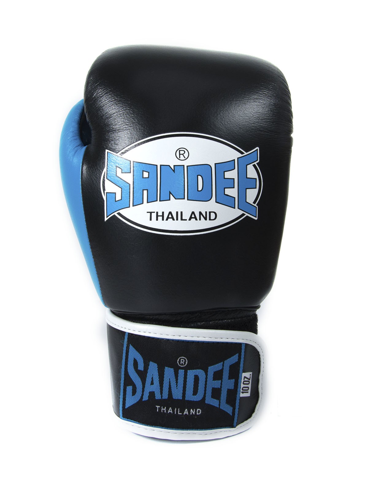 Sandee Boxing Gloves Muay Thai Neon Black & Blue 