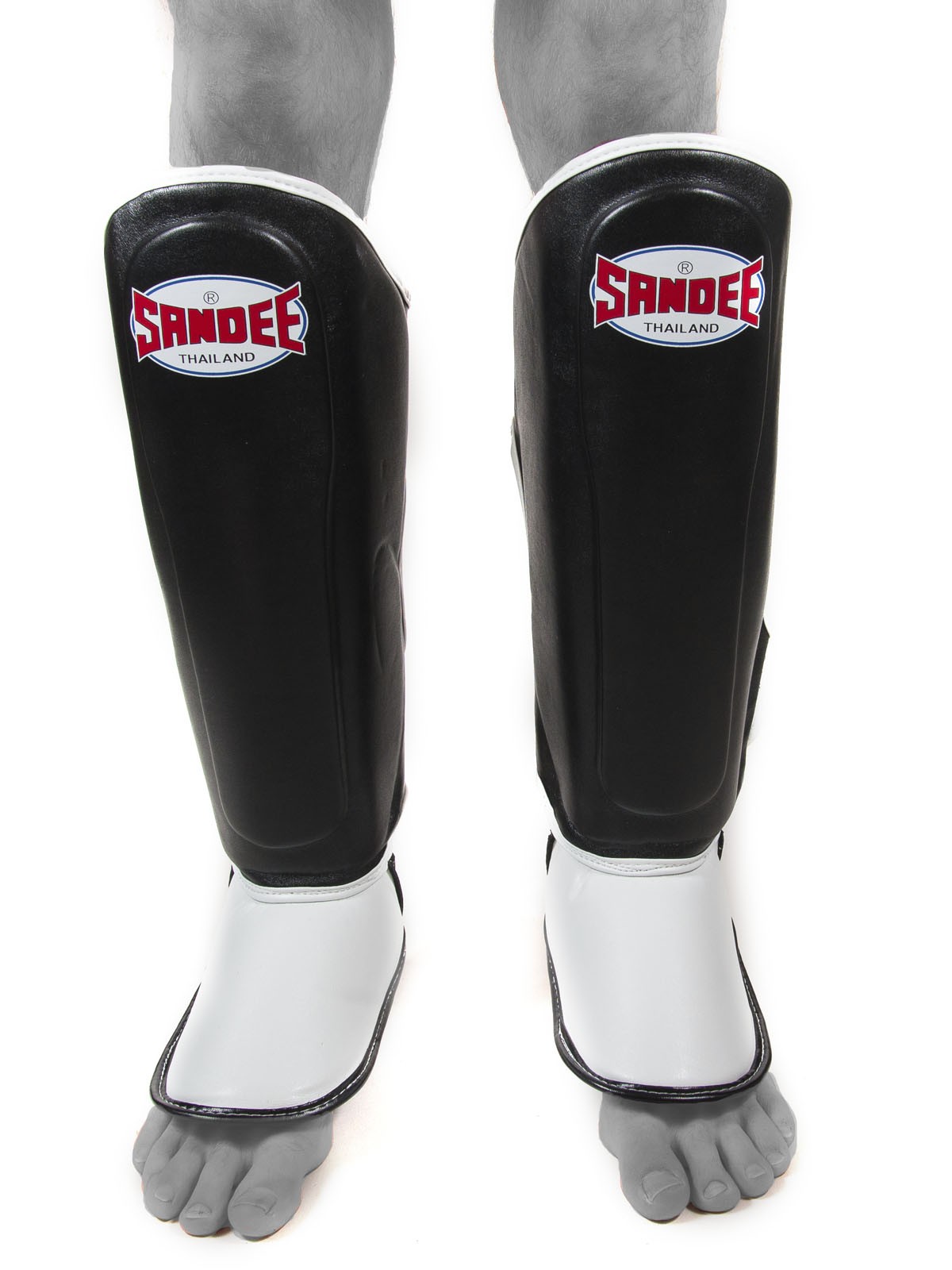Sandee Authentic Synthetic Leather Boot Shin Guards 