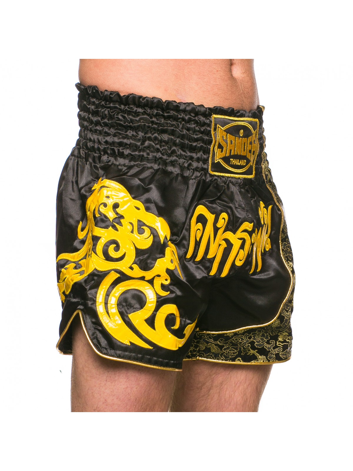 Details about   Zest4Fight Black & Yellow Muay Thai Shorts 