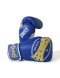 Sandee Cool-Tec Velcro Blue, Yellow & White Leather Boxing Glove