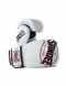Sandee Cool-Tec Velcro White, Black & Red Synthetic Leather Boxing Glove